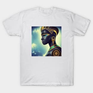 Black Cyborg Queen T-Shirt